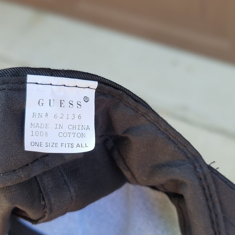 Vtg 90s GUESS USA Snapback Hat - Picture 7 of 7